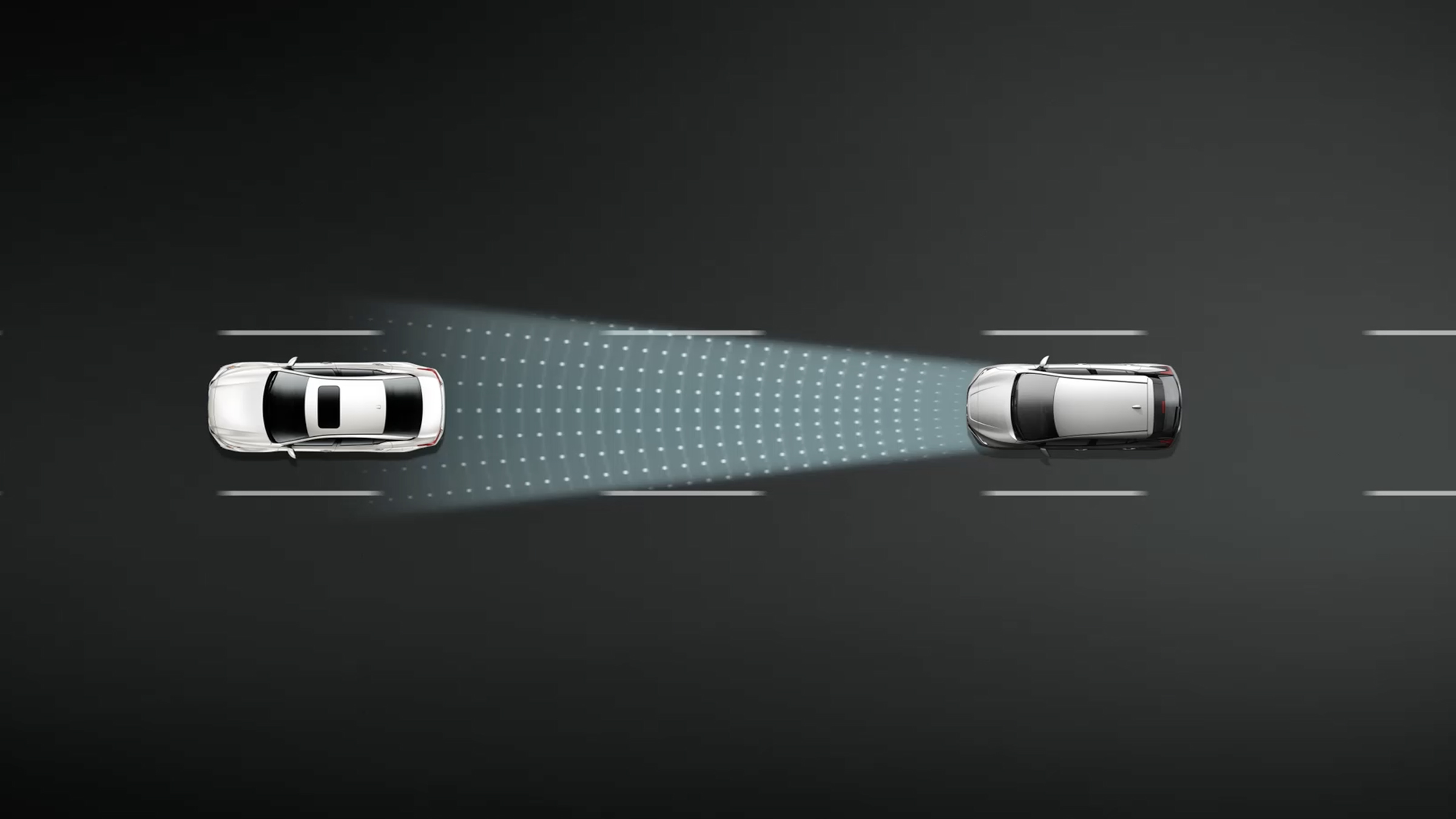 Illustration Intelligent cruise control